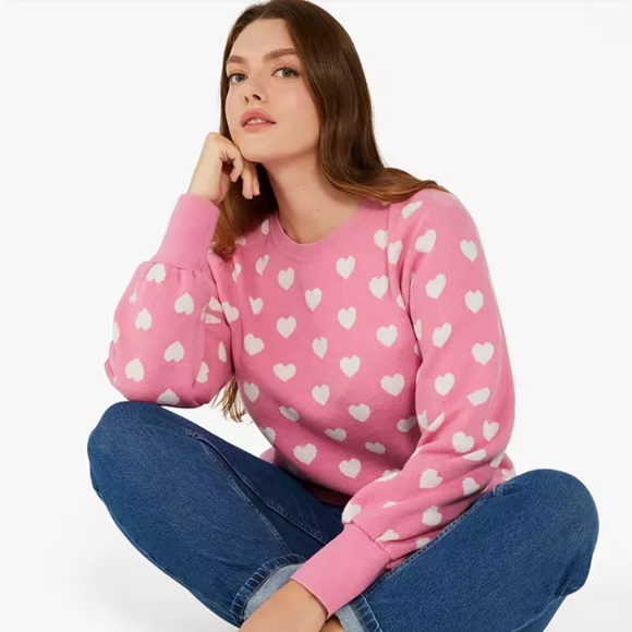 kate spade Sweaters - ♠️ Kate Spade perfect heart sweater ♠️